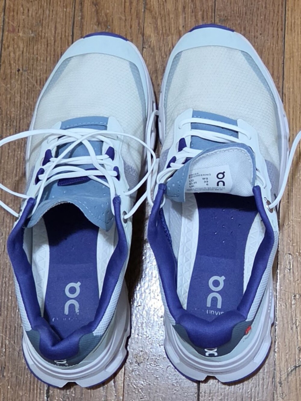 On Running Cloudvista Women's Size 8 Trail Running Shoes Sneakers Grey Purple - Picture 12 of 13